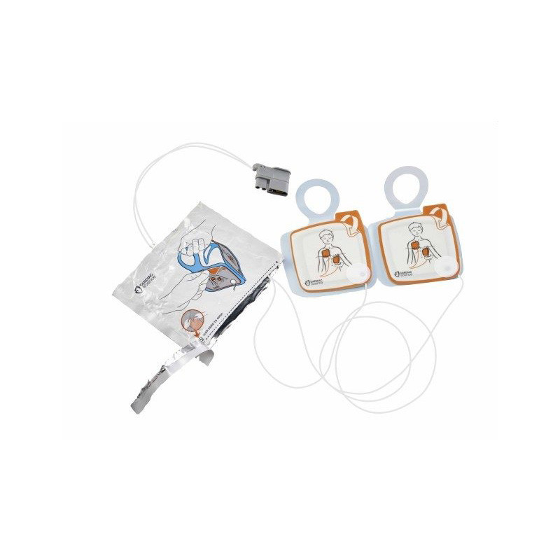 Electrodes pédiatriques pour défibrillateur Cardiac Science Powerheart G5