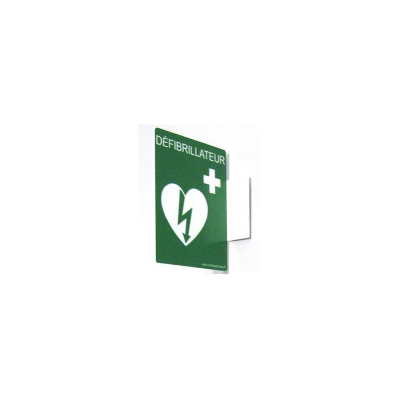 Enseigne murale en PVC pour défibrillateur Enseigne murale en PVC pour défibrillateur